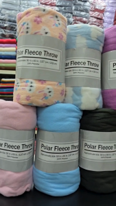 Kids Fleece Blanket Throw 127x152cm – Soft & Warm Selimut Kanak Kanak