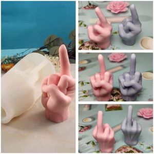 Reduced Weight Middle Finger Silicone Mold