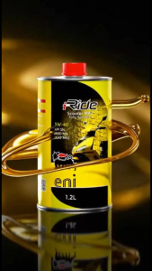 Nhớt tổng hợp 100% 4T Eni I-Ride Scooter 5W-40 lon 1.2L dành cho xe ga nhập khẩu Ý