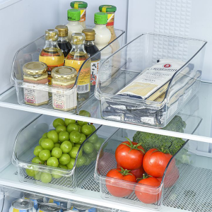 Food Grade Drawer Style Refrigerator Storage Box ness Preservation Kitchen Organizer for Vegetables Fruits Eggs