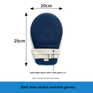 Hand Protective Gloves Non Slip Breathable Double Mesh Restraint Gloves for Elderly Patients Anti Scratch Anti Tube Pulling