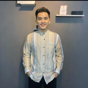 Ssh Promo ramadhan kemko ranss slim-fit ( Free siwak & andal) kameja koko terbaru kameja kasual busana muslim termurah