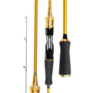 COD 1.8Meter Joran Pancing Serat Karbon Tongkat Memancing Lemparan / Putar ( Spinning / Casting ) M Tonalitas untuk Laut Danau / Joran Pancing Keras untuk Memancing Di Lautbenang pancing kuat anti kriting senar pancing kuat anti kriting 50 kg