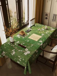 YINSHANG | Waterproof Heat-Resistant Chinese Style Calligraphy Tablecloth