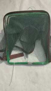 6-16 Hole Folding Fishing Net Portable Fish Cage Polygonal Shrimp Cage Shrimp Crab Catching Tool Umbrella Cage