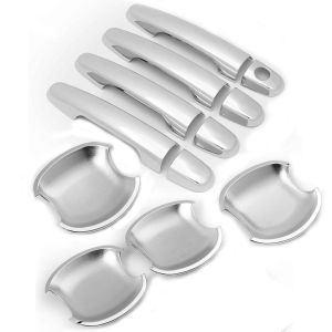 Tay nắm cửa ô tô Bát bìa cho Toyota Corolla Altis 2001 2002 2003 2004 2005 2006 Chrome sửa đổi bên ngoài TRIM Phụ Kiện Xe Hơi
