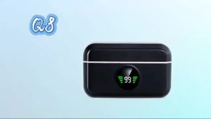 Wireless Lavalier Microphone One-to-Two Magnetic Buckle For Android iPhone Recording Microphone Live Broadcast