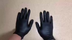 50pcs Disposable Nitrile Gloves S M L Thickened Latex Gloves Water Proof Housework Cleaning Industry Gardening Cooking Tools