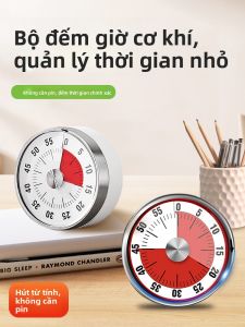 DEMING | Visual Timer Time Management Tool for Children and Kitchen Countdown Reminder