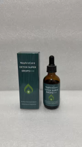 NephroCare 60ml All-Natural Herb Infused Vitamin Liquid Supplement Light Texture Oral Drops for Long-Term Daily Body Nutrition Maintenance