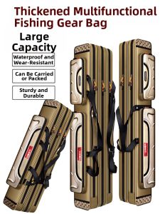 SANYANGWUDIAO | Waterproof 3-Layer Fishing Backpack 1.2m
