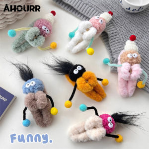 ตุ๊กตาผมกรง น่ารักให้เกลียด คลิปตลกฉลาม ขนาดใหญ่ โพกศีรษะ คลิปน่าเกลียด AHOURR