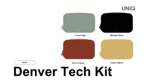UNIQ Denver Tech Kit Pouch 600D Polyester (2.5L)