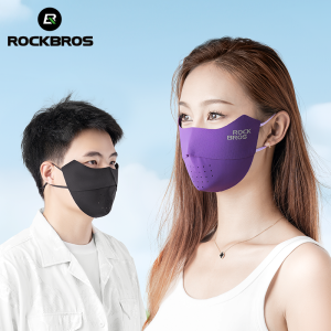 ROCKBROS Ice Silk Seamless Mask: A Breathable & UV-Protective Cycling Accessory