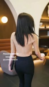 ATASAN WANITA INNER TURTLENECK MIDI LENGAN 3/4 RAJUT PREMIUM KOREA STYLE TERBARU