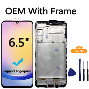 New AMOLED Display For Samsung Galaxy A24 4G LCD Display Touch Screen Digitizer Assembly For Samsung A245F A245M A245N Display