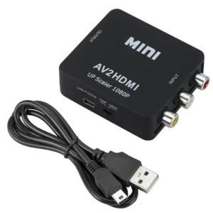RCA AV to HDMI-Compatible Converter 1920*1080 Composite Converter HD-MI to AV Audio Video Cable CVSB L/R Video Box AV2HD Adapter