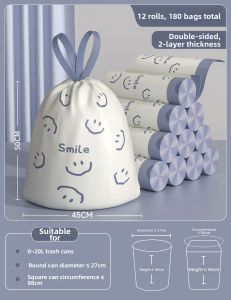 ReeDoon | Durable Drawstring Trash Bag