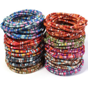 5Yards Round Cotton Cords Handmade Colorful 6mm Ethnic Style Rope For Ornament Making DIY Crafts Material Clothing Accessories