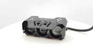 Lampu Tembak Sorot VOXX LED Mini Projie Laser Gun 3 Mata 30W Foglamp