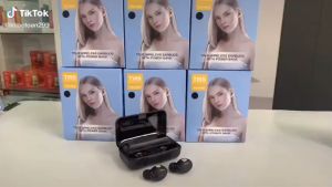 (BẢN QUỐC TẾ) Tai nghe Bluetooth AMOI F9 Pro TWS 5.0 không dây cảm ứng chống nước IPX5 chống ồn tích hợp sạc dự phòng 2500mAh