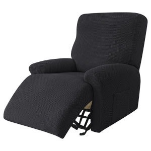 1seater Jacquard Recliner Sofa Covers Elastic Armchair Cover Non-Slip Spandex Stretch Recliner Chairs Slipcovers Living Room