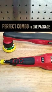 MP-12 Mini Polisher Machine Duo - Cordless Polisher DA / RO and Dremel Type Polisher Macolay Enterprise