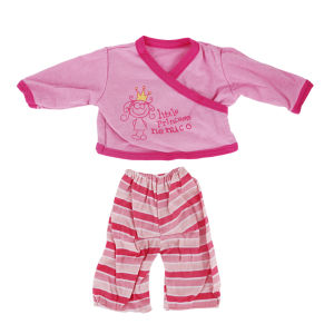 ชุดนอนลายตุ๊กตาน่ารัก for18inch ตุ๊กตา 43 ซม. Reborn ตุ๊กตา Flannel Homewear ชุดออกแบบการ์ตูน ชุดนอนสบาย Loungewear