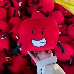 Battle for Dream Island Plush Doll Leafy Firey Flower Block Waterdrop Bubble Plushie Pillow Doll Kids Children Gift Bfdi plushie firey plush firey plushie