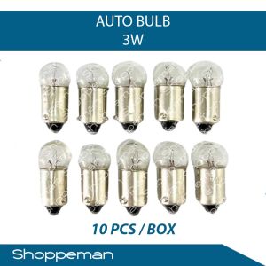 UNIVERSAL AUTO BULB HALOGEN BULB SINGLE CONTACT 3W 12V 24V 53 (10PCS/BOX)
