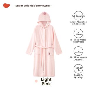 potatokids | Children Autumn Winter Soft Multifunctional Robe