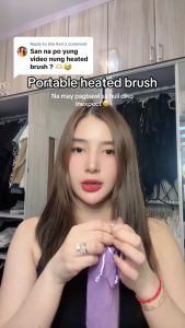 Braun Multifunctional Portable Wireless Hair Straightener Comb Brush Heat Hair Ceramic Curler Electric Straightener Hot Comb Hair Care Beard Straightener Electric Comb Haircare