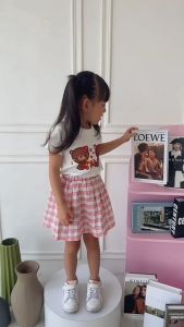 Setelan Anak Perempuan - Stelan Anak Cewek Lucu 1-8 Tahun 4317