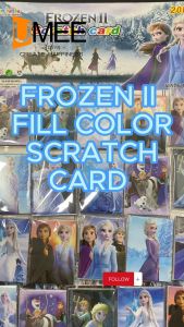 20pcs Party Gift Character Fill Color Scratch Card for Party Gift-Lootbag Filler