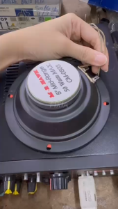 (1pc) Mr Hawk 5" Inch 50W 130MM Portable Audio Mid Range Speaker Unit 5Inch 5Inci 13CM Middle Midrange FIXIA