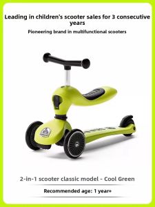COOGHI | Convertible Ride and Sit Scooter for Kids