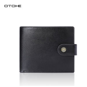 OTOHE กระเป๋าเงินแฟชั่นสำหรับผู้ชายกระเป๋ากระเป๋าสำหรับใส่บัตรหลายใบ RFID ป้องกันแม่เหล็กติดบัตรหลายใบผู้ที่ใส่บัตร ID เครดิตบัตรหลายฟังก์ชั่น
