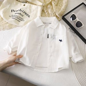 dkmelissa | Long Sleeve Spring Autumn Pure Cotton Boys Shirt