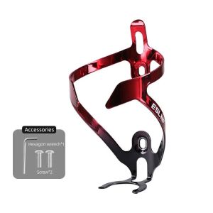 Bicycle Aluminum Alloy Water Bottle Cage Cycling Drink Cup Holder Rack Bottle Mount for Mountain Road Bike