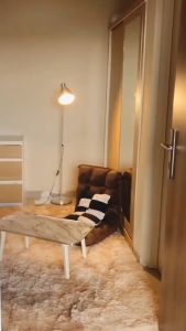 KARPET BULU RASFUR 150 x 100 cm - Alas Duduk Bulu Halus Tebal Cantik Empuk Nyaman