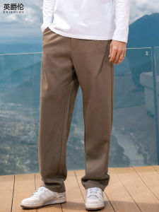 Enjeolon | Heavy Weight Straight Leg Casual Sweatpants Mens Pants