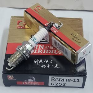 K6RHII-11🎉Iridium Twin Tip🎉Proton Wira Toyota CamryVellfireEstimaAlphardAltis Torch 6253 Pin Iridium Spark Plug
