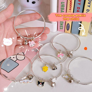 🔥Sanrio Bracelet Cartoon Cinnamoroll Dog Kulomi Adjustable Bracelet Women Best Friends Bracelet LovelylifeFu👍