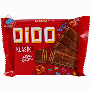 Milk Chocolate Coated Wafer Biscuits 55.5g Cocoa Fat Snacks ULKER DIDO Turkish Imported Food