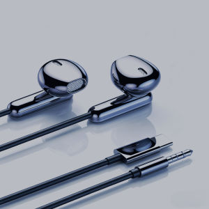 Wired 3.5mm/USB Type-C In-ear Earphones HiFi Bass Stereo Volume Control Wired Gaming Headsets For Gaming Music Player Headphones