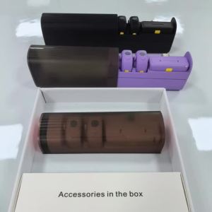Bộ Micro Không Dây Kép Lavalier Loại C 2.4G Khử Tiếng Ồn Mini Kẹp Áo Kèm Hộp Sạc Dành Cho Điện Thoại Di Động Vlog Phát Trực Tiếp