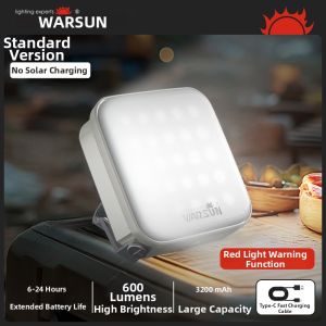 WARSUN | Solar Rechargeable Long Battery Life Camping Light