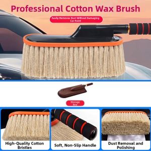 Telescopic Car Duster Wax Brush