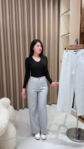 Quần Nỉ 2 Da Dáng suông cho nữ tôn dáng trẻ trung[QNI2]