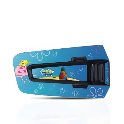 Decorative Protective Stickers for Bluetooth Headsets Waterproof Etching Sticker Cardo Edge Second Generation Motorcycle Accessories